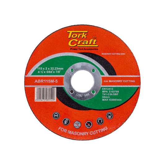 CUTTING DISC MASONRY 115 x 2.0 x 22.22MM