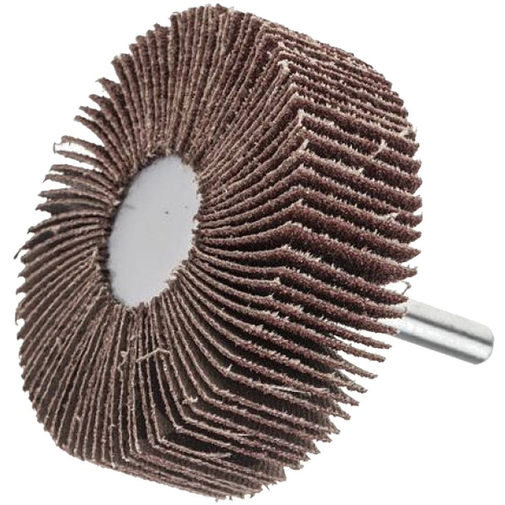 FLAP WHEEL 60 X 20 X 6MM SHAFT 80 GRIT PER EACH