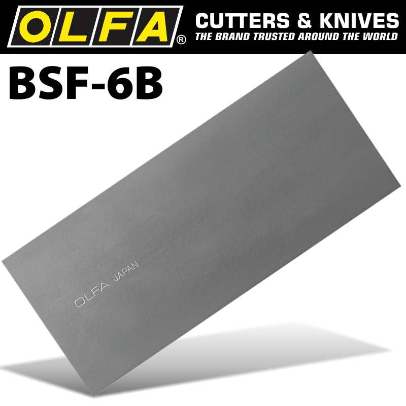Olfa Scraper Blades Fleixible X6 For Xsr Series