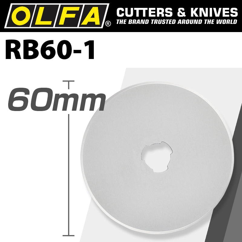 Olfa Blades Rotary Rb60-1 1/pack 60mm