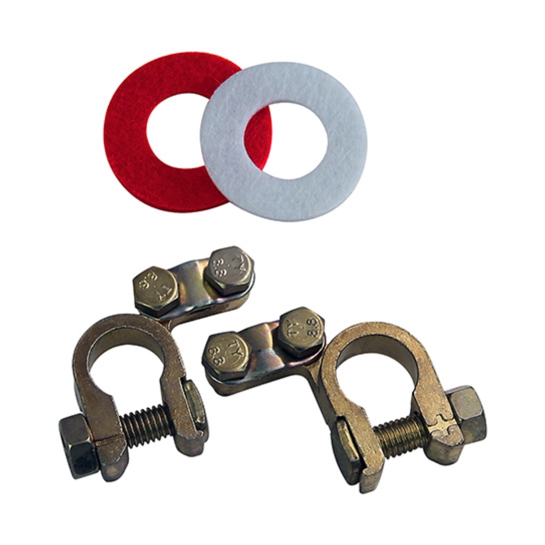 Battery Terminal Kit with Washers – Corrosion-Resistant Connectors