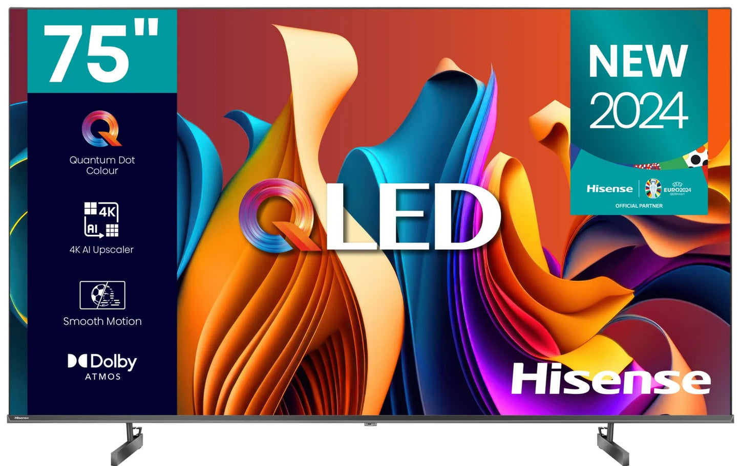 Hisense 75 inch Q6N Series QLED 4K Smart TV