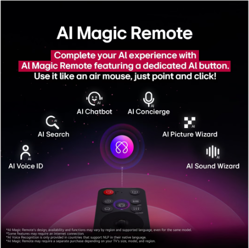 LG 86 inch LG UHD AI UA854K AI Magic Remote Ready HDR10 Smart TV