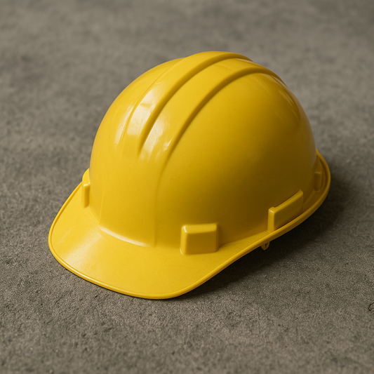 SABS-Approved Yellow Hardhat | DISA Safety Helmet