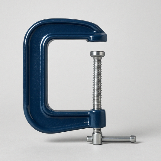 Heavy-Duty Size 2 G-Clamp by DISA — Precision Metalworking Tool