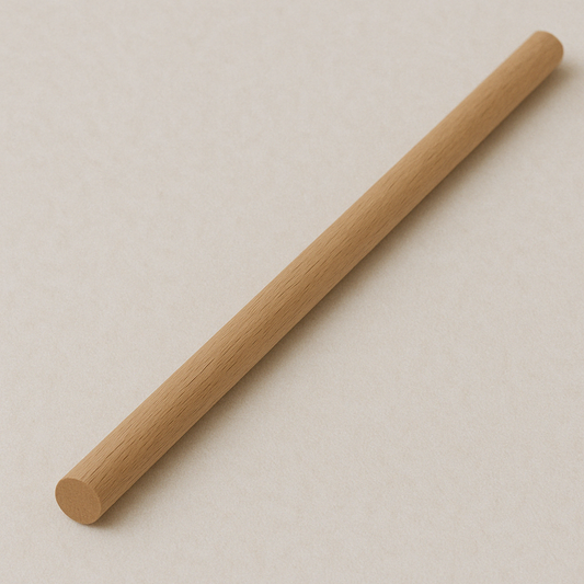 1/2" (12mm) x 910mm Wooden Dowel Stick by DISA | Sturdy Hardwood Rod