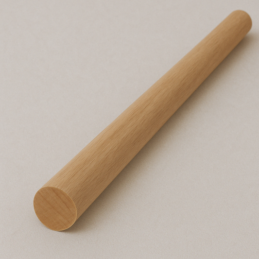 3/4" (19mm) x 1820mm Wooden Dowel Stick by DISA – Premium Hardwood Rod