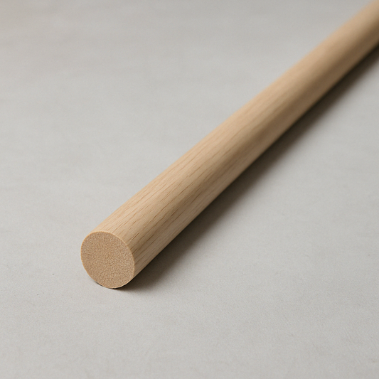3/4" (19mm) x 910mm Wooden Dowel Stick by DISA | Premium Hardwood Rod