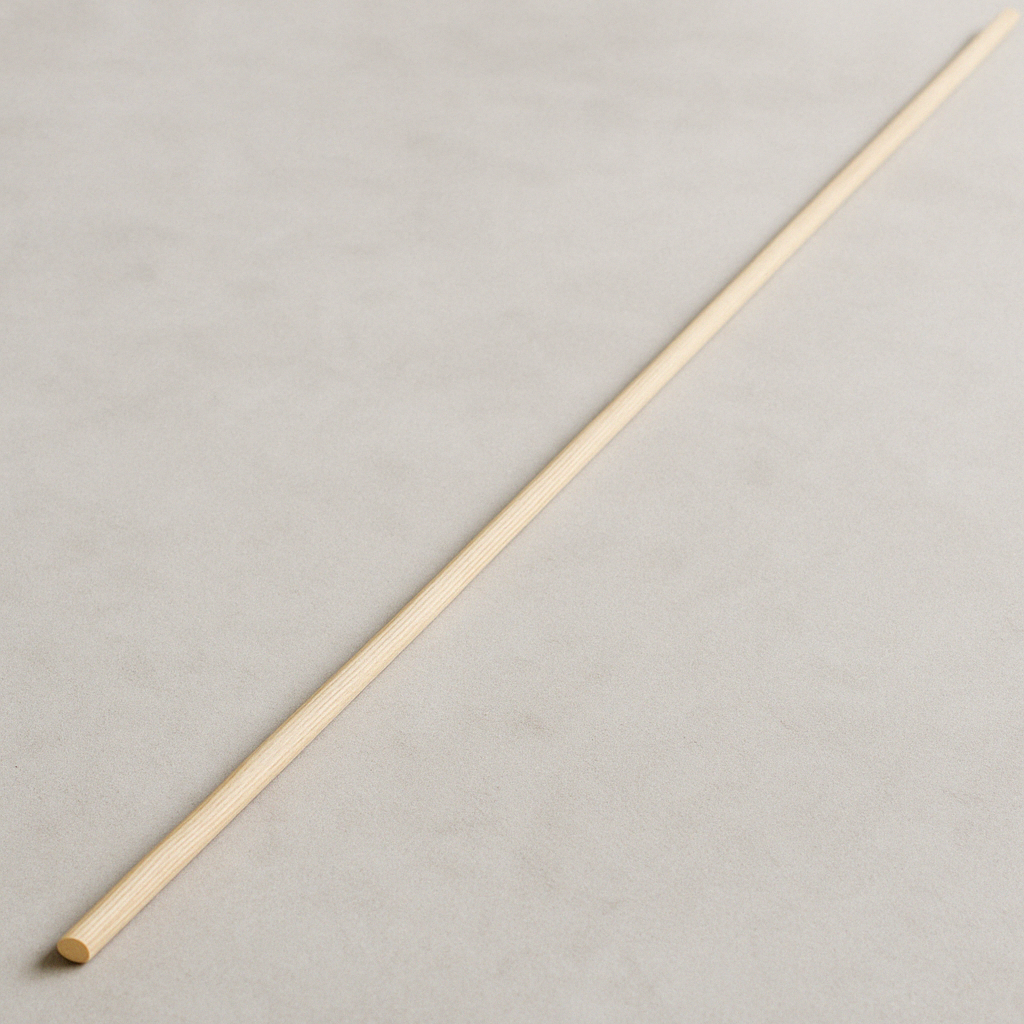 DISA 1/8" (3mm) x 910mm Wooden Dowel Stick | Precision Craft Rod