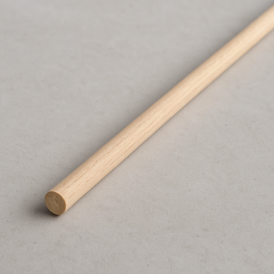 DISA 5/16" (8mm) x 1820mm Wooden Dowel Stick | Smooth Hardwood Rod
