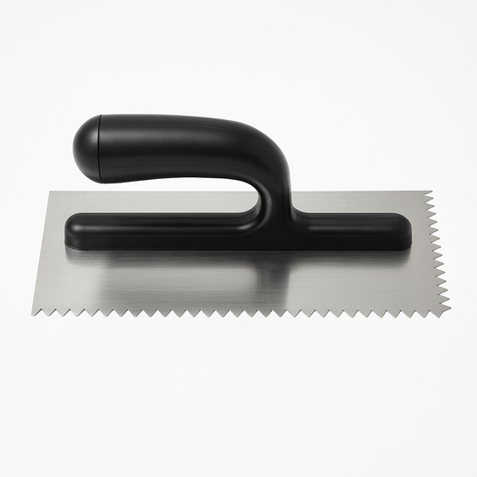 DISA V-Notch Tiling Trowel with Durable Plastic Handle