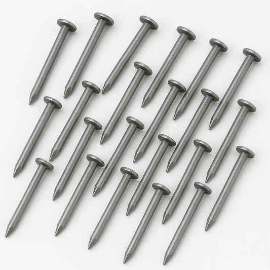 DISA 40x2.8mm Clout Nails – 20pcs | Galvanized Steel