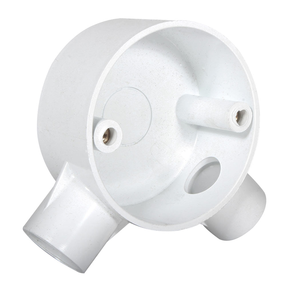 Eurolux 20mm 2 Way Angle Junction Box