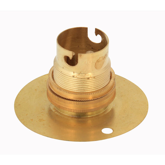 Eurolux B22 Brass Batten Bulb Holder