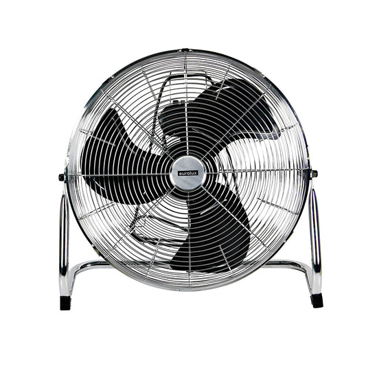 Eurolux 120W Industrial floor fan 20' chrome