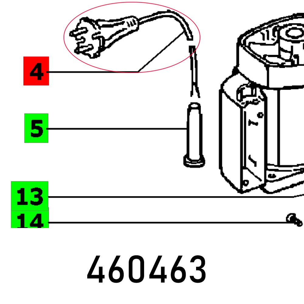 Cable With Plug Bs 75 E Din-h07rn-f – Fantasia Trading