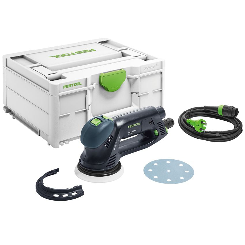 Festool RO 125 FEQ-Plus ROTEX Geared Eccentric Sander in Systainer