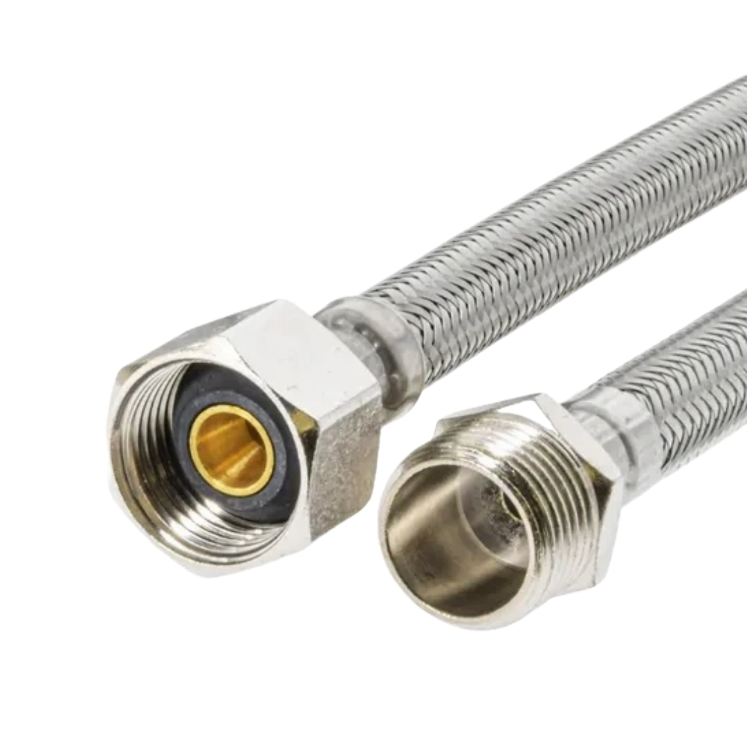 Gio Plumbing Flexible Hose 1/2" Male to Female | 500mm