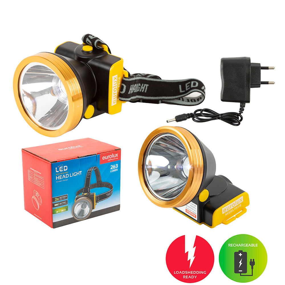 Eurolux Rechargeable Head Light