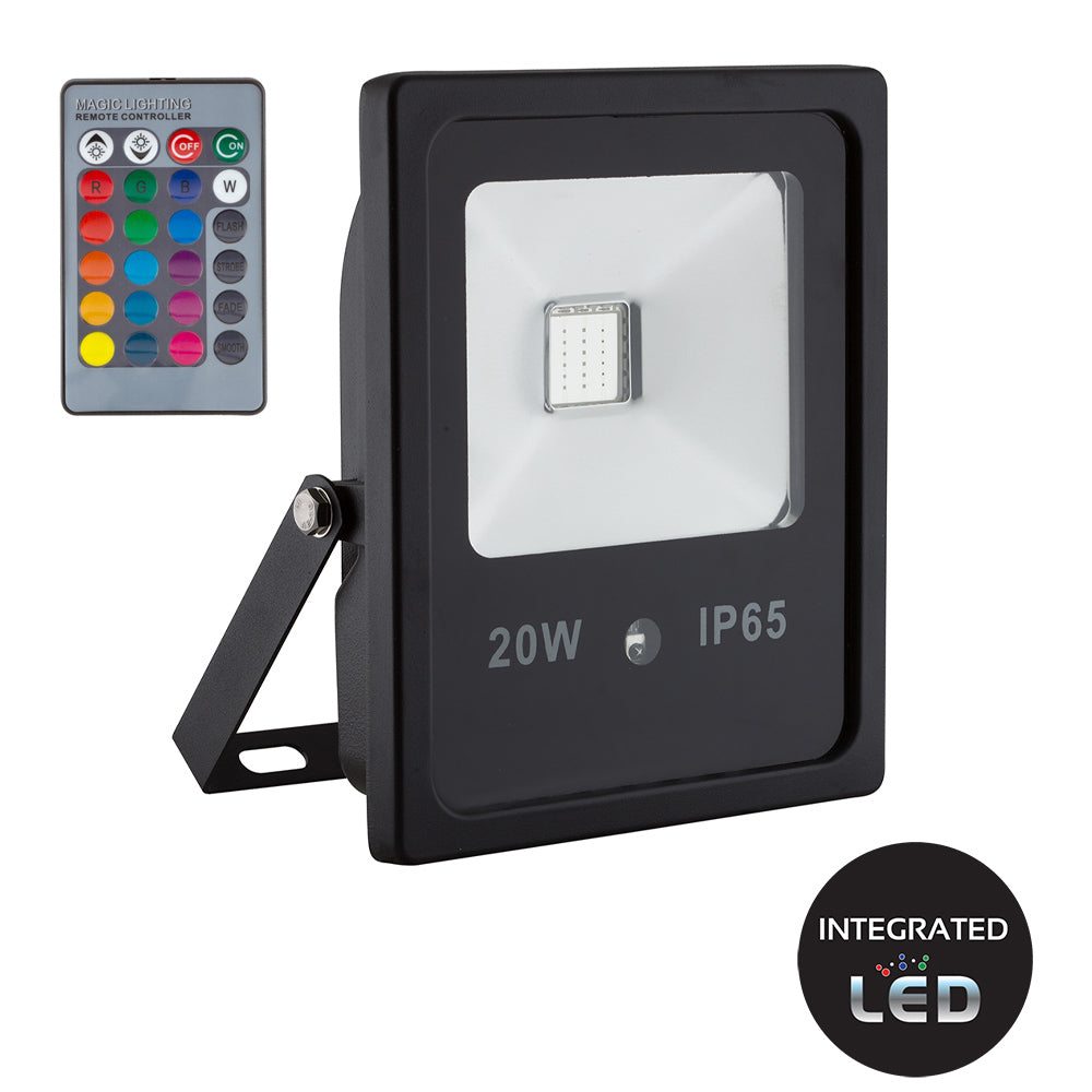 Eurolux LED floodlight 20W RGB