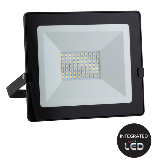 Eurolux 50W LED Cool White floodlight With Integrated Day/Night Sensor