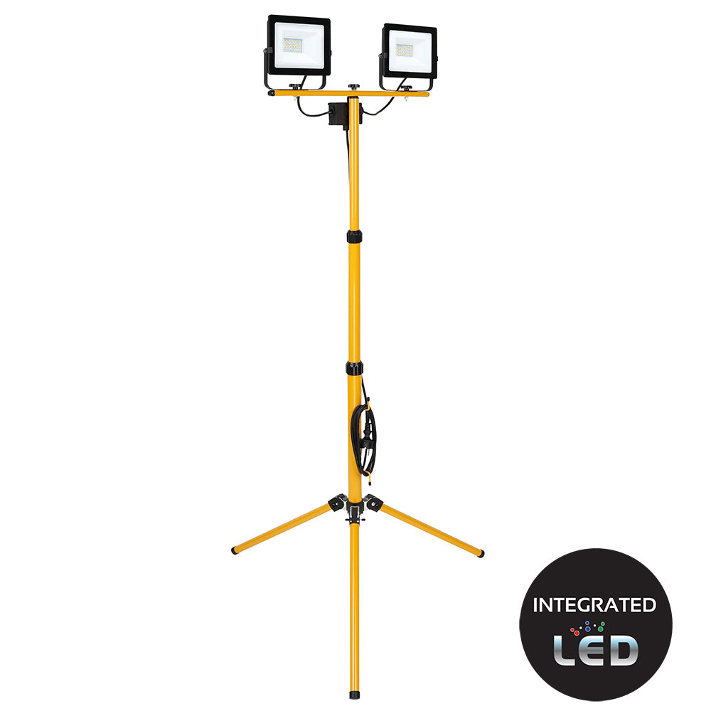 Eurolux LED 2x20w Floodlight with Tripod