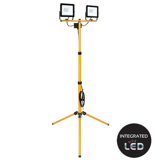 Eurolux LED 2x20w Floodlight with Tripod