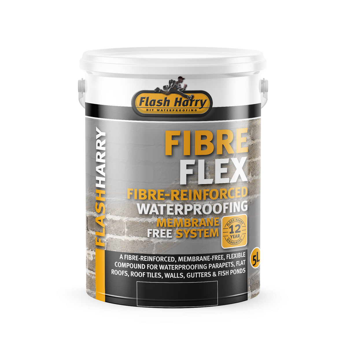 Flash Harry 5LT Fibre Flex Waterproofing