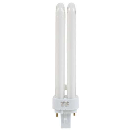 Eurolux Cool White G24d-2 18W PL18 2-Pin CFL Bulb