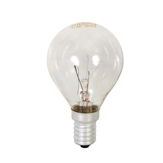 Eurolux E14 25W 200ºC Clear Golfball Ovenlamp Bulb