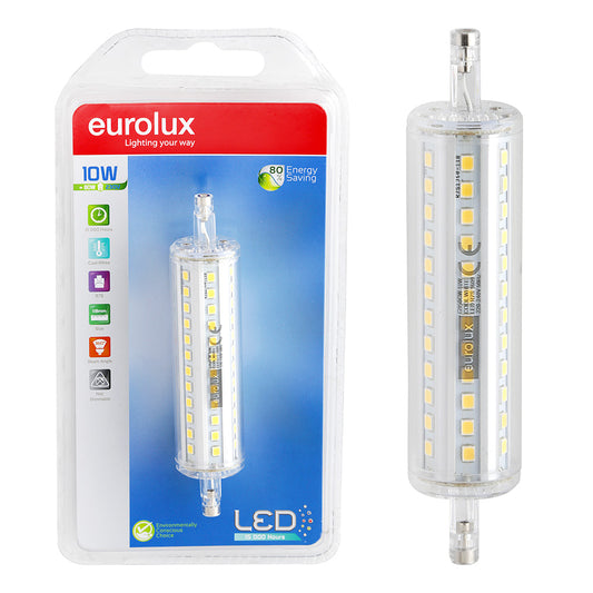 Eurolux Cool White R7s 10W J118 LED Bulb