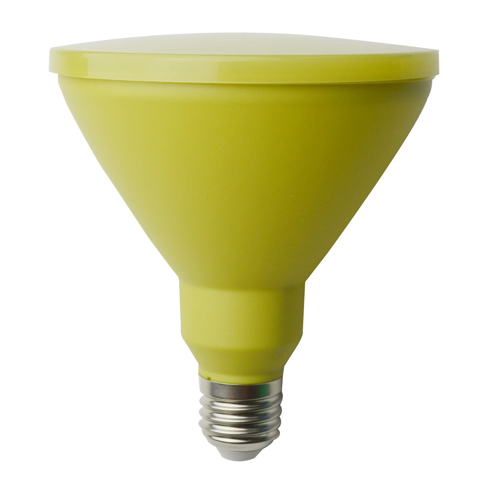 Eurolux Yellow E27 14W Colour PAR38 Reflector LED Bulb