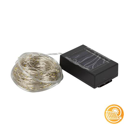 Eurolux 200 LED Solar Copper Wire String Lights