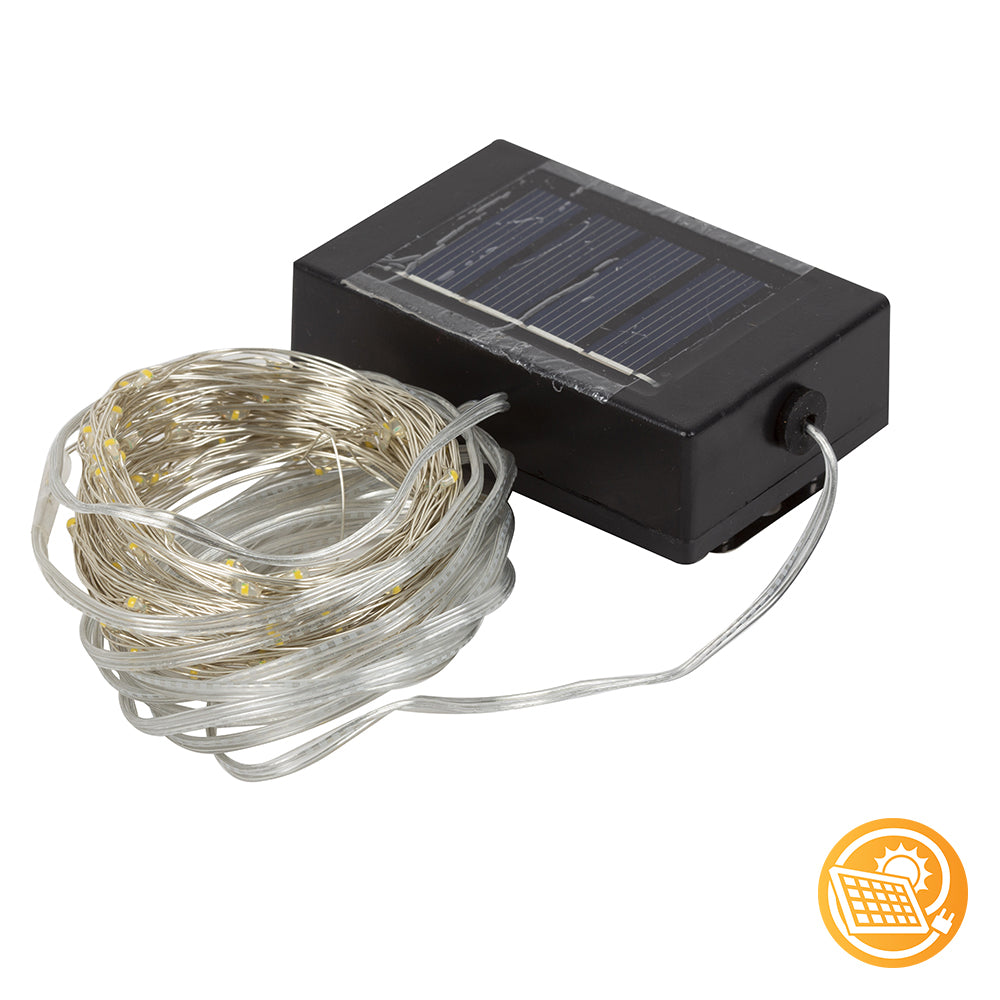 Eurolux 100 LED Solar Copper Wire String Light