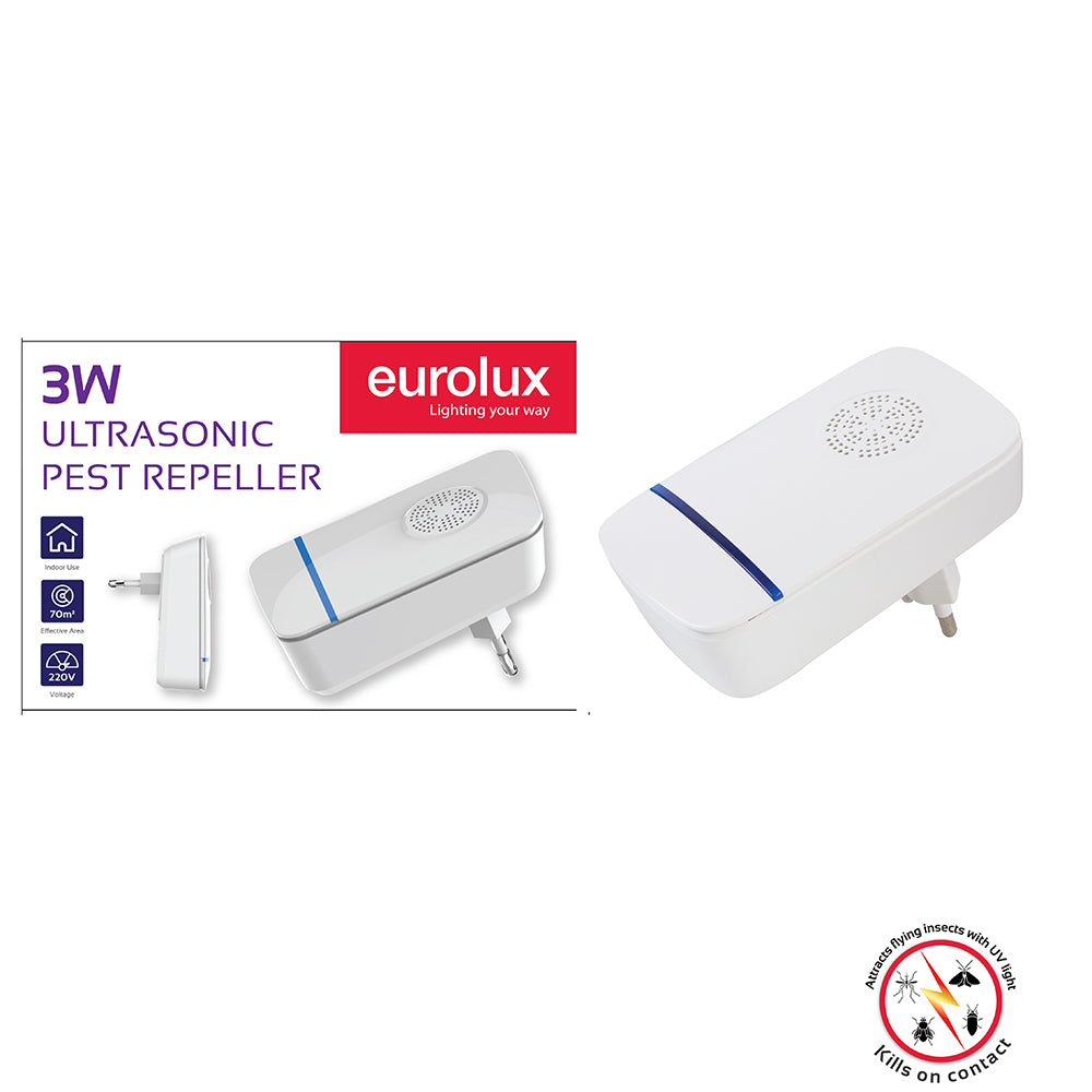 Eurolux LED Ultrasonic Pest Repeller