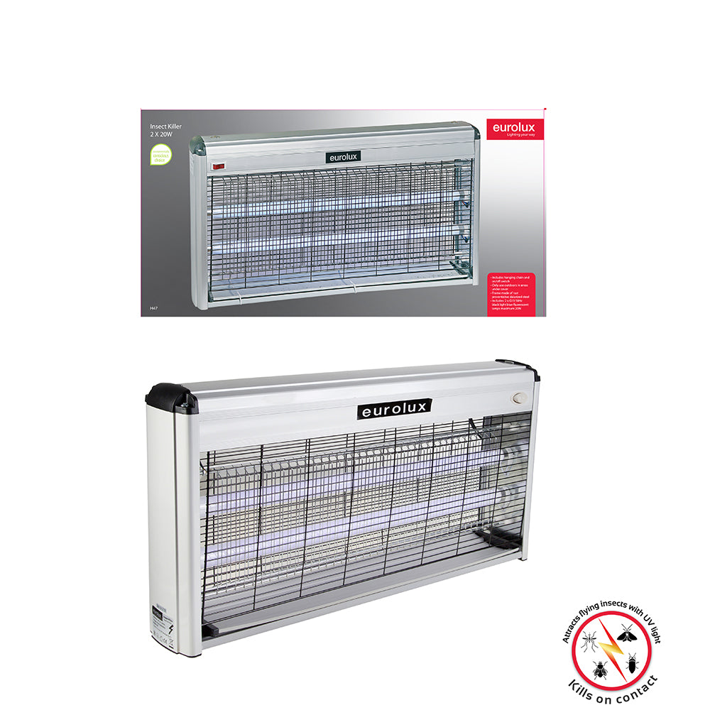 Eurolux 2x20W Insect Killer