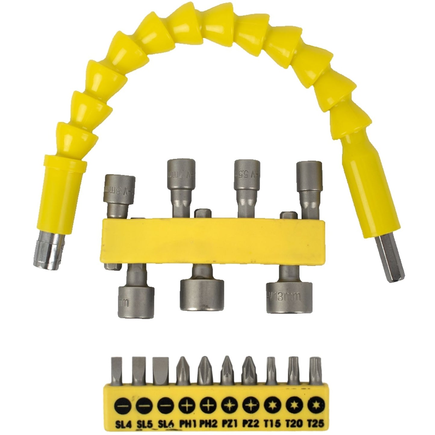 18 PIECE FLEX. SHAFT & NUTSETTER SET