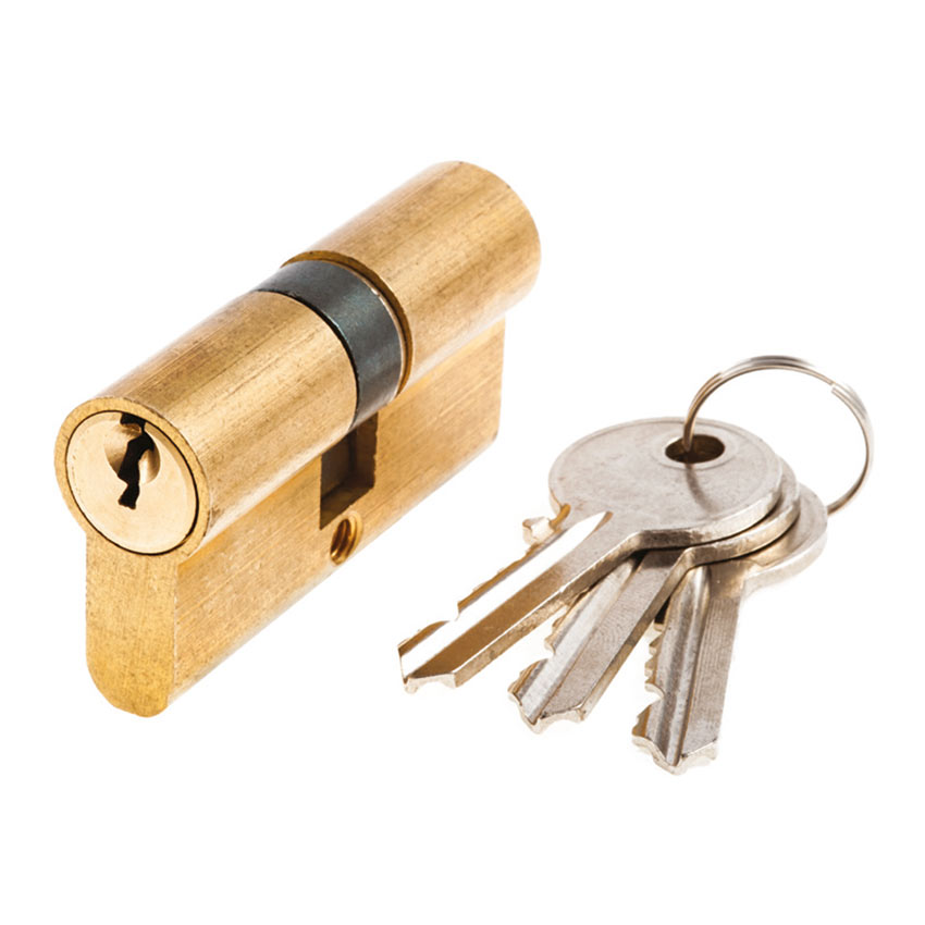 Jaguar 60mm Euro Cylinder Lock | Clam | Durable Security Lock for Doors