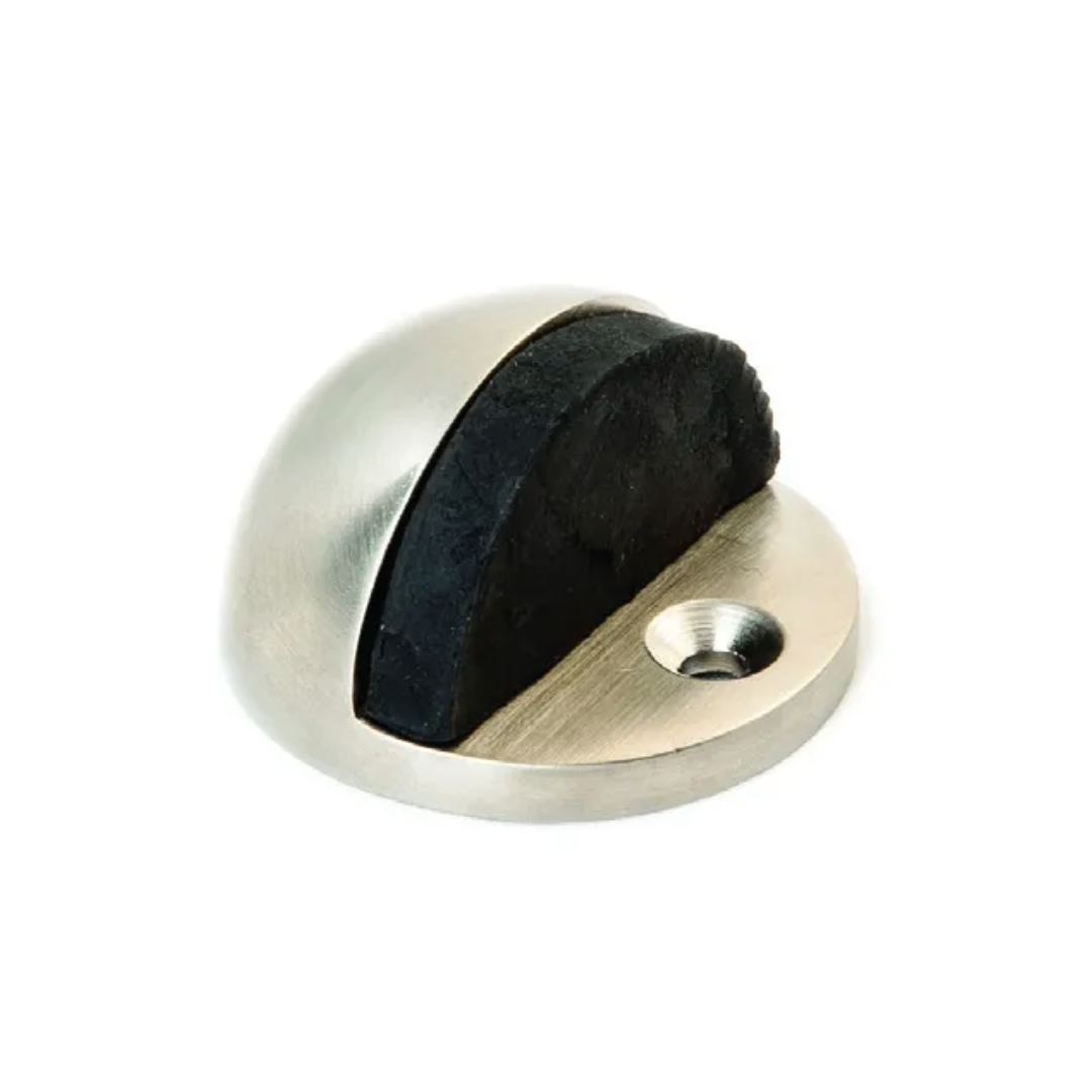 Jaguar Floor Door Stop – Satin Chrome Finish | Durable Wall & Furniture Protection
