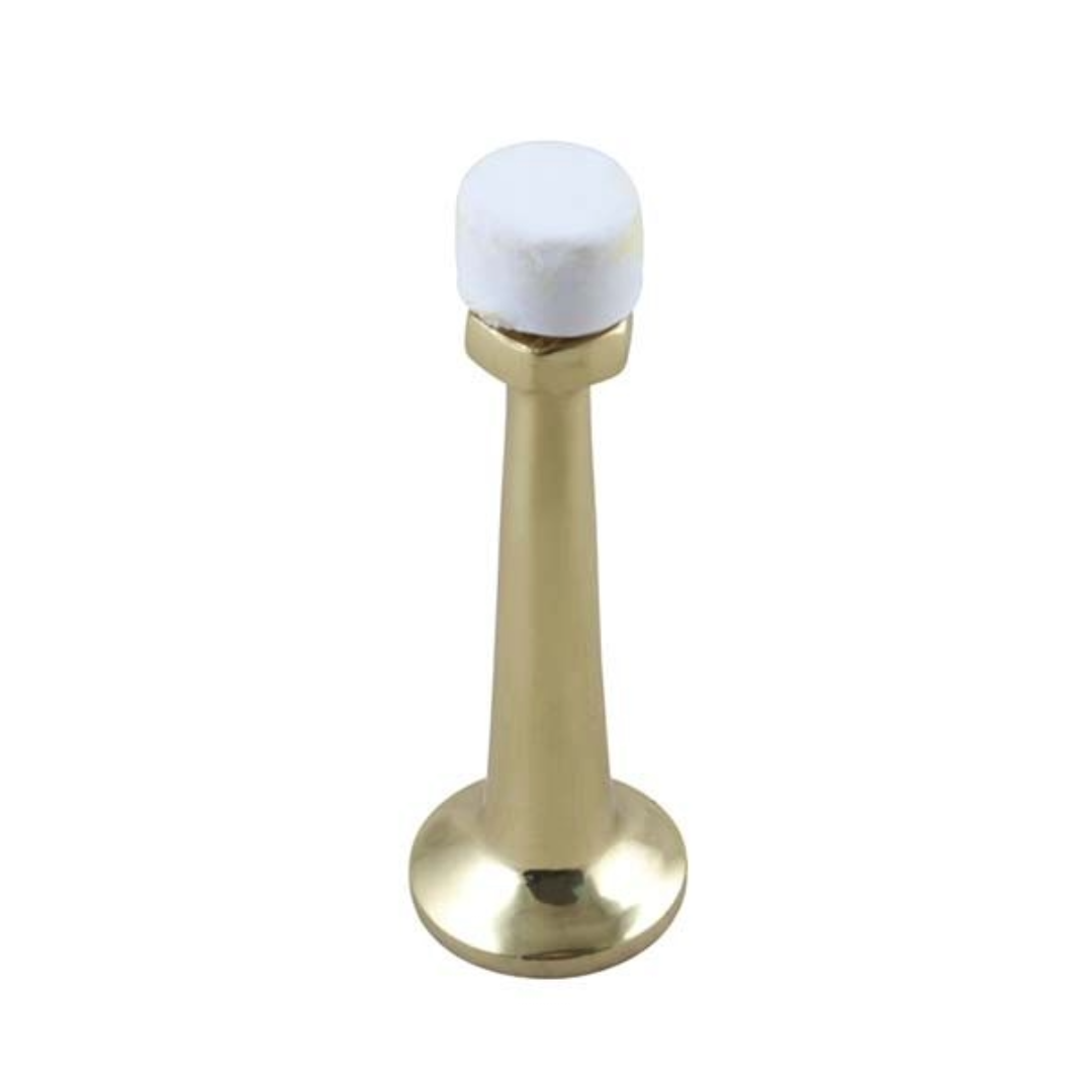 Jaguar Wall-Mounted Door Stop – Durable Brass Finish | Protects Walls & Doors