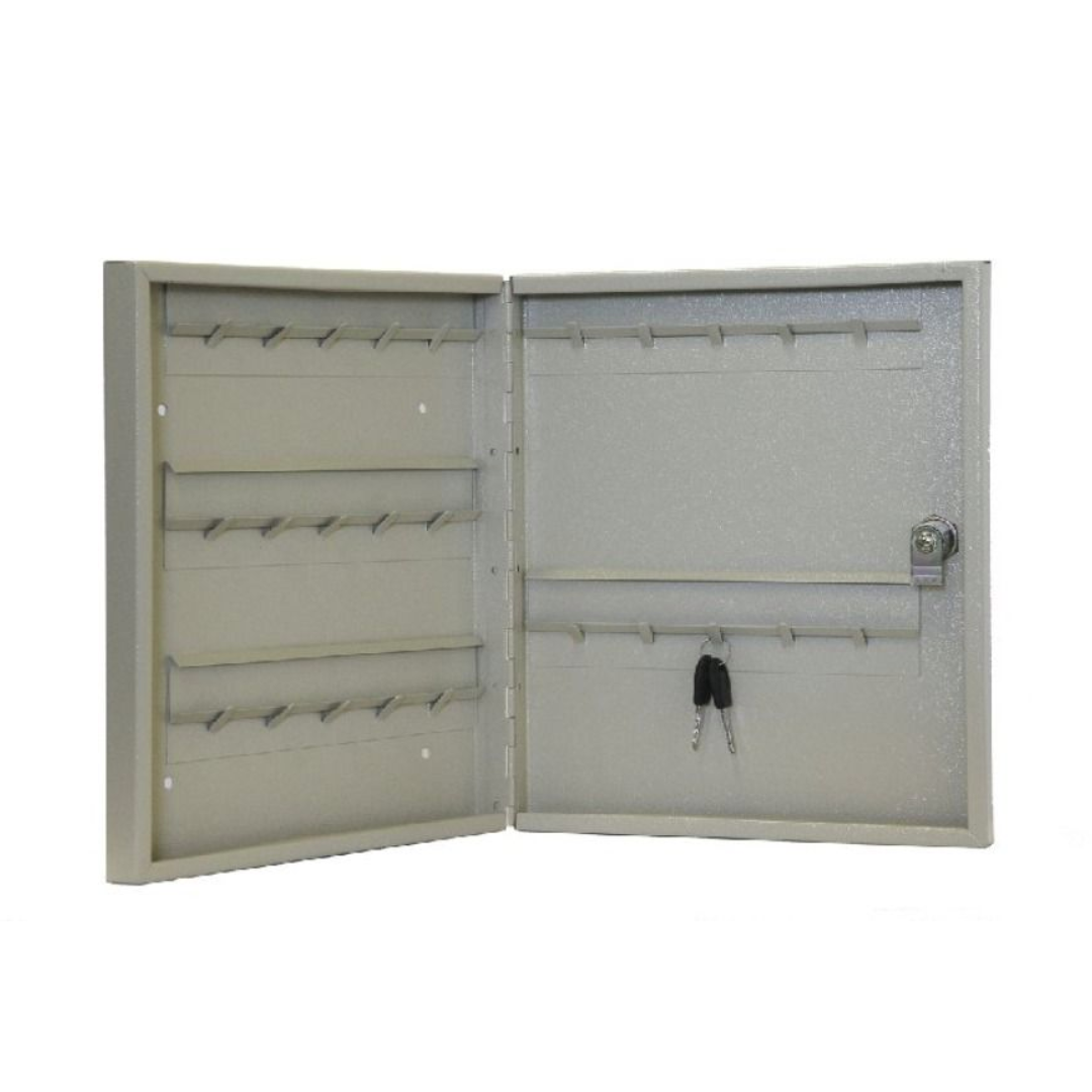 Key Cabinet for 25 Keys | Secure Storage for Home & Business Organization