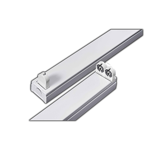 Krelum Double 5ft T8 LED G13 Open Channel Fitting