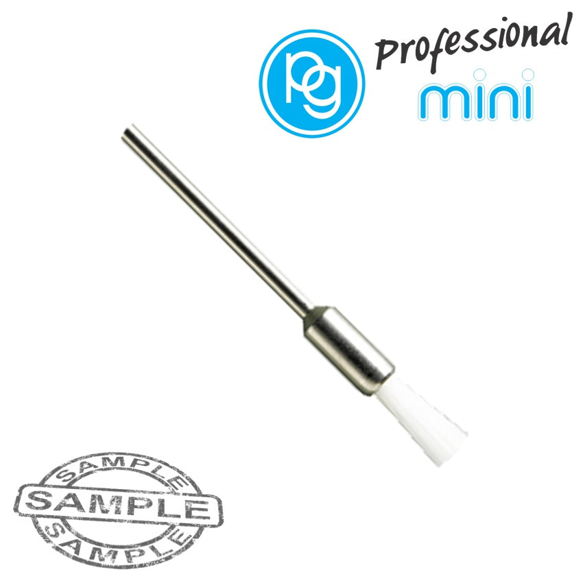 White Nylon End Wire Brush 5mm. 2.35mm