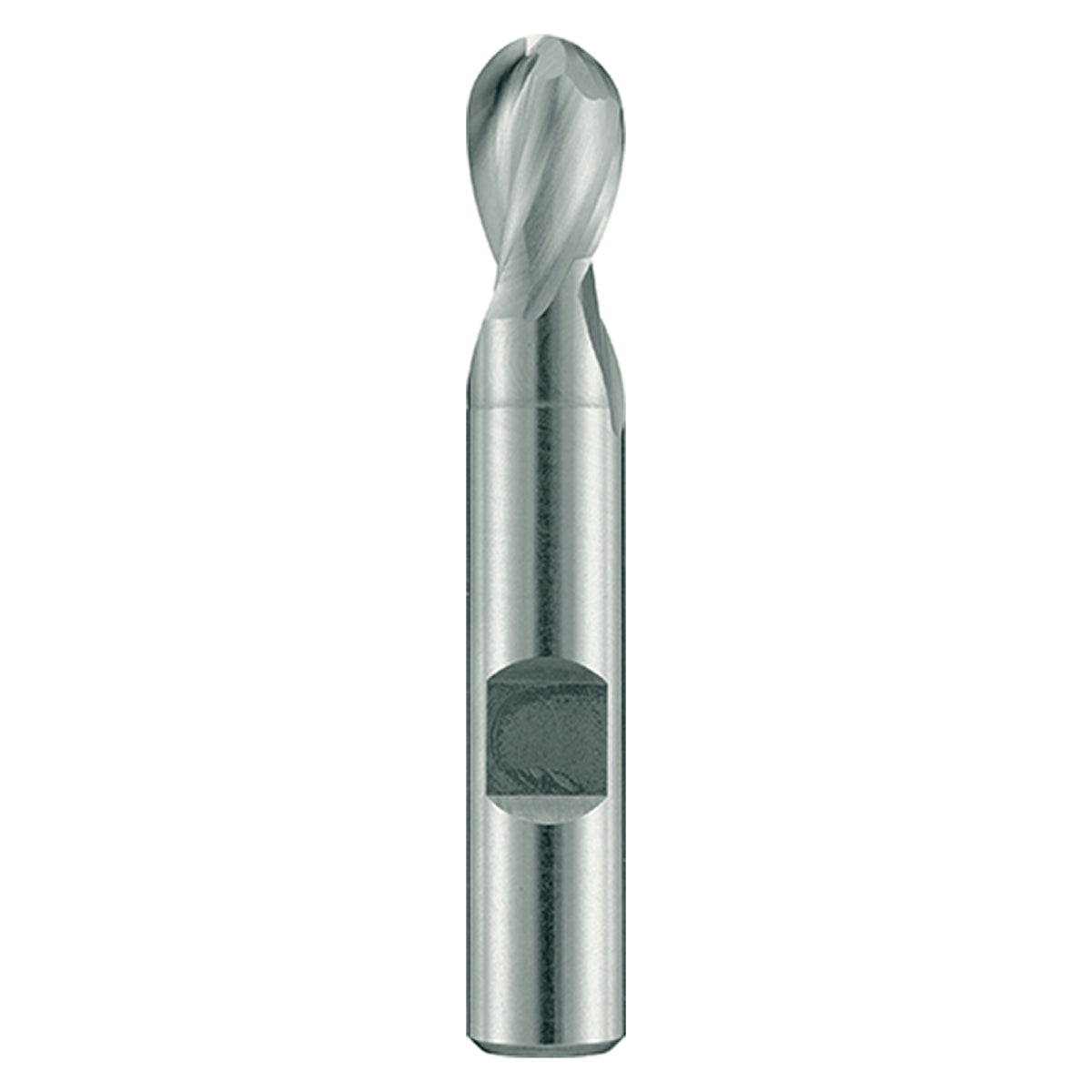 Maykestag HSS-Co8 Slot End Mill With Radius 5mm Short Series 2 Flute Centre Cutting