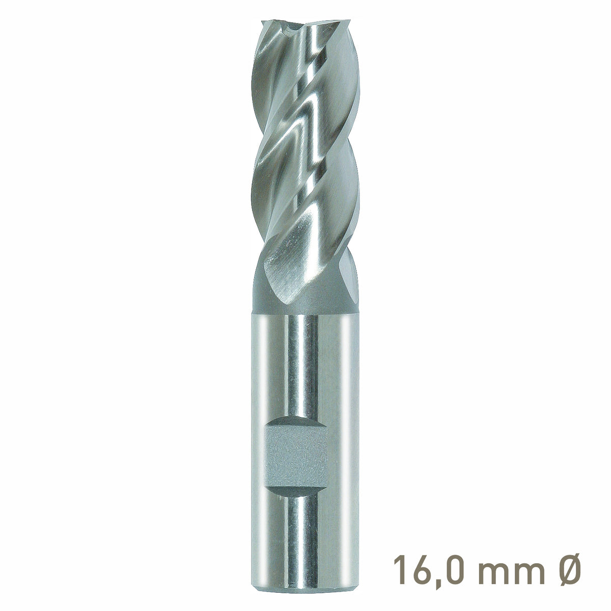 Maykestag HSS-Co8 end mill 16mm short series DIN 844 K