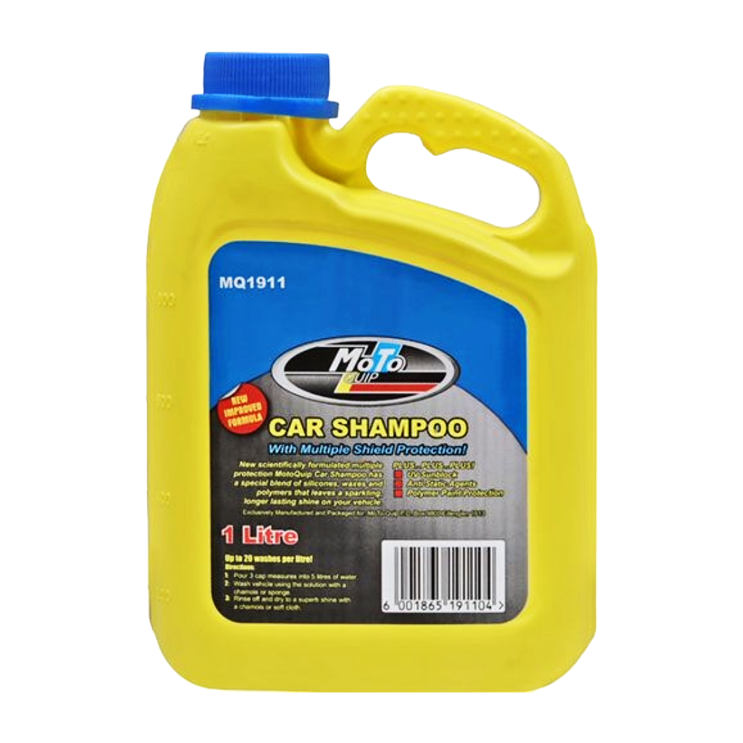 Moto Quip 1 Litre Car Shampoo - Multiple Shield Protection