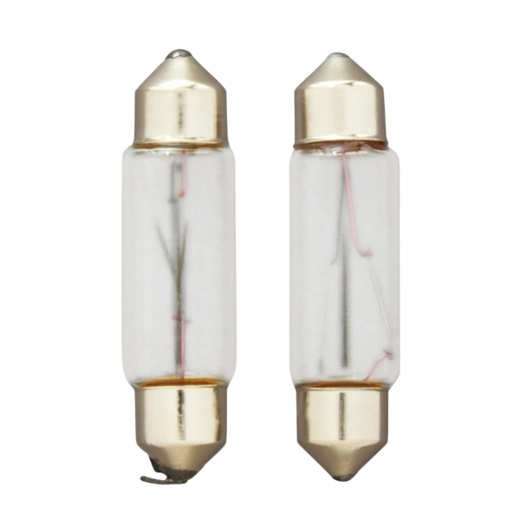 Moto Quip Type 254 12V S/C Globes (Set of 2) – Festoon Auto Bulbs