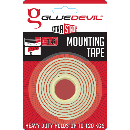 Gluedevil Heavy Duty Double Sided Mounting Tape