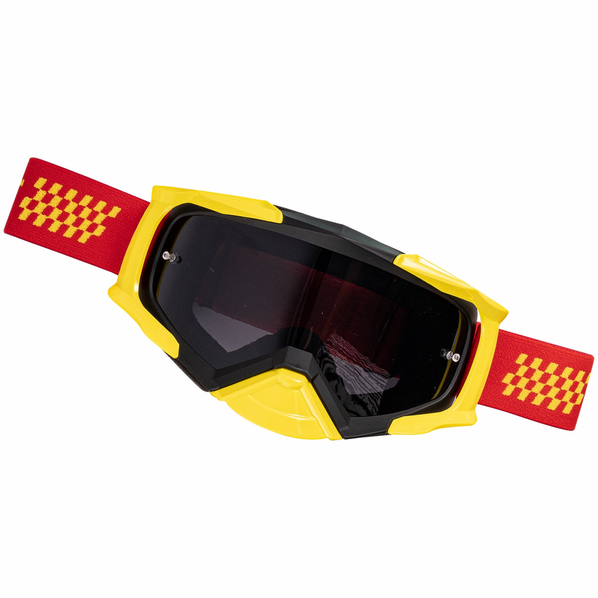 Tork Craft Mx Race Goggles Red & Yellow Adult – Fantasia Trading