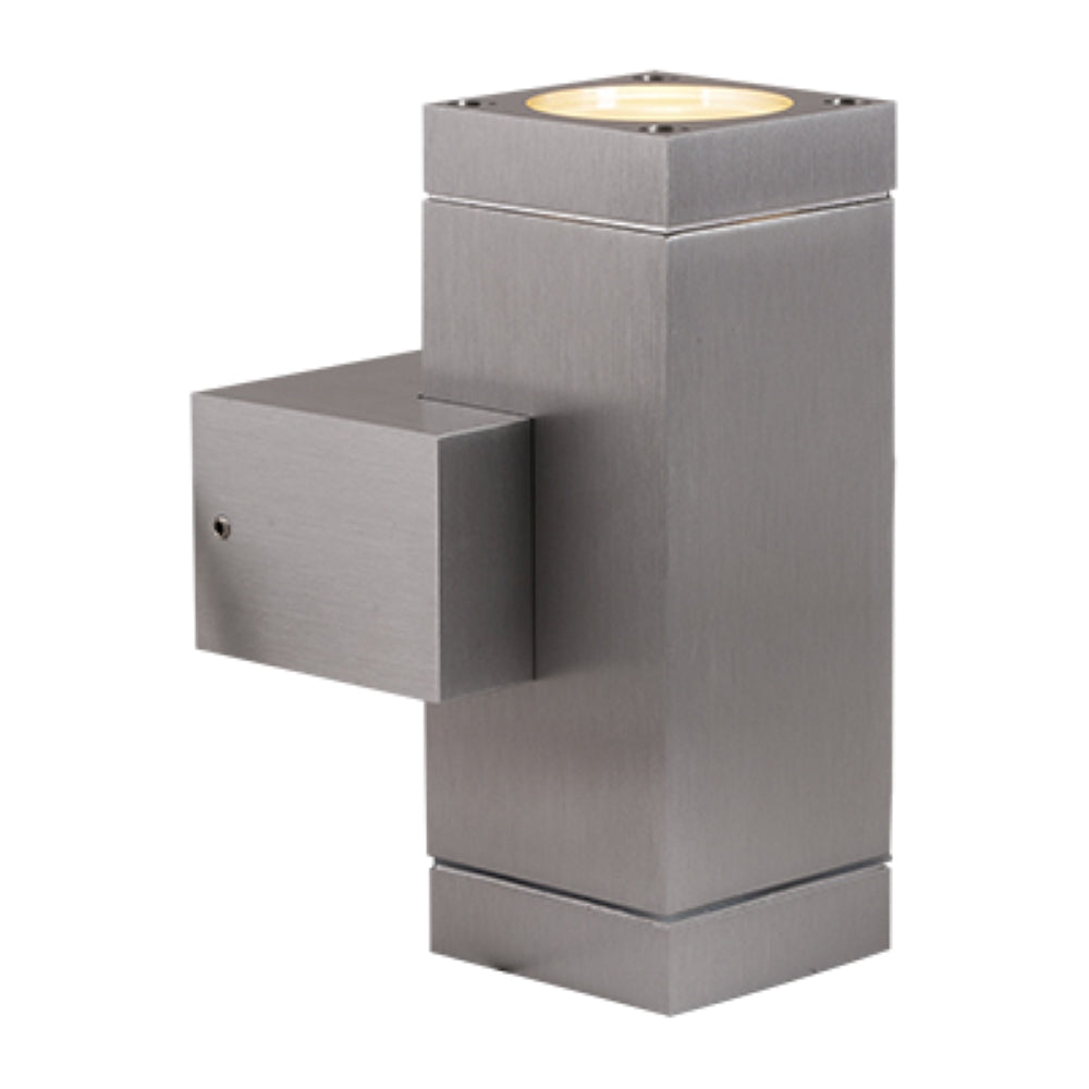 Radiant Beam-X Square Wall Light Outdoor Alluminium 2xGU10